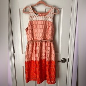 Maurices Pink Ombré A-Line Dress